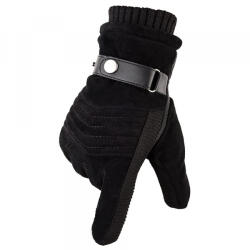 Techsuit Manusi De Iarna Tactile Barbati Techsuit OG101, Marime Universala, Negre