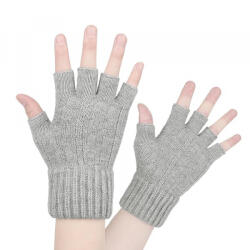 Techsuit Manusi De Iarna Tactile Dama Techsuit ST0014, Marime 17cm, Gri Deschis