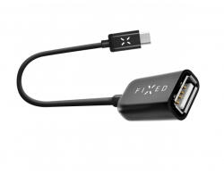 FIXED Adaptor OTG USB-C - USB-A Fixed, Negru