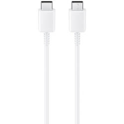 Samsung Cablu Date si Incarcare USB-C - USB-C Samsung EP-DA705, 25W, 1m, Alb EP-DA705BWEGWW