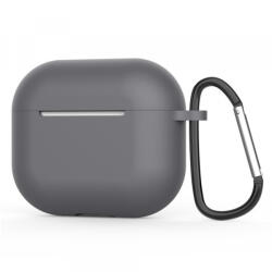 Techsuit Husa Techsuit Silicone pentru Apple AirPods 4, Gri - koubsolutions