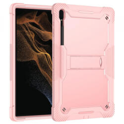 Techsuit Husa pentru Samsung Galaxy Tab S10 Ultra / Tab S9 Ultra / Tab S8 Ultra, Techsuit, Rugged TabShell, Roz