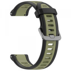 Techsuit Curea Techsuit W053 pentru Huawei Watch / Xiaomi Watch Series, 22mm, Kaki - koubsolutions