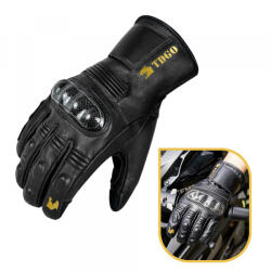 Techsuit Manusi Moto Tactile Barbati Techsuit OG106, Marime M, Negre