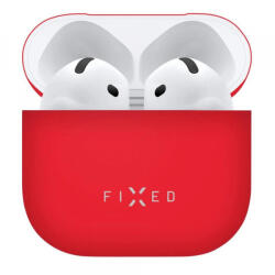 Fixed Husa Fixed Silky pentru Apple AirPods 4, Rosie