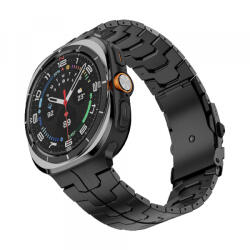Techsuit Curea Techsuit W063 pentru Samsung Galaxy Watch Ultra Series, Neagra