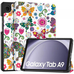 Techsuit Husa pentru Samsung Galaxy Tab A11 / Tab A9, Techsuit, FoldPro Butterfly, Multicolor