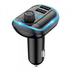 YESIDO Modulator FM Bluetooth Yesido Y44, 2 x USB-A - 1 x microSD