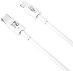 XO Design Cablu Date si Incarcare USB-C - Lightning XO Design NB-Q189A, 20W, 1m, Alb - koubsolutions