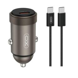 XO Incarcator Auto Cu Cablu USB-C XO Design CC70, 30W, 3A, 1 x USB-C, Negru - koubsolutions