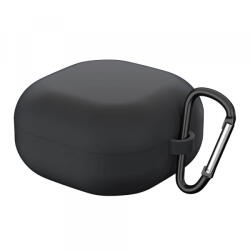 Techsuit Husa Techsuit Silicone pentru Samsung Galaxy Buds FE / Buds2 Pro / Buds2 / Buds Pro / Buds Live, Neagra - koubsolutions