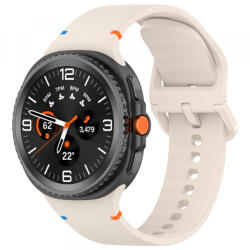 Techsuit Curea Techsuit W079 pentru Samsung Galaxy Watch8 / Watch8 Classic Series, Bej - koubsolutions