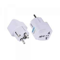 Techsuit Adaptor Retea Techsuit C524 UK / US / AU - EU, Alb - koubsolutions