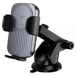 BOROFONE Incarcator Auto Wireless Borofone BH222 Leading, 15W, 1.67A, Negru - koubsolutions