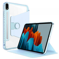 Techsuit Husa pentru Samsung Galaxy Tab S8 / Tab S7 T875 / Tab S7 T870, Techsuit, Crystal Vision, Bleu