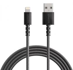 Anker Cablu Date si Incarcare USB-A - Lightning Anker Powerline Select+, 18W, 1.8m, Negru A8013H12