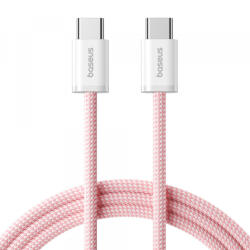 Baseus Cablu Date si Incarcare USB-C - USB-C Baseus Dynamic 4 Series, 100W, 2m, Roz P10381400411-01