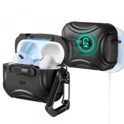 ESR Husa ESR Cyber pentru Apple AirPods Pro Series, Neagra