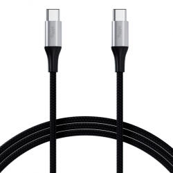 Allity Cablu Date si Incarcare USB-C - USB-C Allity. AUC-01, 100W, 2m, Negru - koubsolutions
