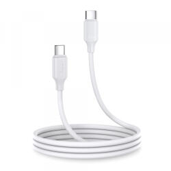 JOYROOM Cablu Date si Incarcare USB-C - USB-C Joyroom S-A9, 60W, 1m, Alb - koubsolutions