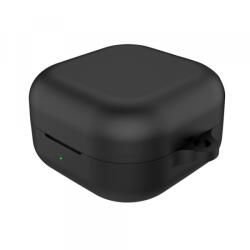 Techsuit Husa Techsuit Silicone pentru Samsung Galaxy Buds4 / Buds4 Pro, Neagra - koubsolutions