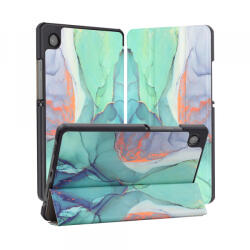 Techsuit Husa pentru Samsung Galaxy Tab A11 / Tab A9, Techsuit, FoldPro Green Time, Multicolor - koubsolutions