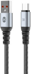 Forever Cablu Date si Incarcare USB-A - USB-C Forever Braix, 18W, 1m, Negru