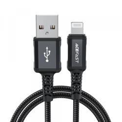 ACEFAST Cablu Date si Incarcare USB-A - Lightning Acefast C4-02, 18W, 1.8m, Negru