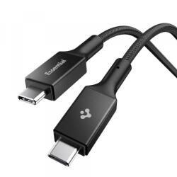 Spigen Cablu Date si Incarcare USB-C - USB-C Spigen EB10010CC, 100W, 1m, Negru ACA09459 - koubsolutions
