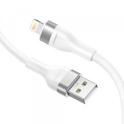Lito Cablu Date si Incarcare USB-A - Lightning Lito LD02L, 18W, 1.2m, Alb
