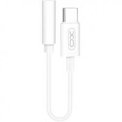 XO Design Adaptor Audio USB-C - 3.5mm XO Design NB-R161, Alb