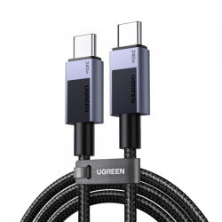 UGREEN Cablu Date si Incarcare USB-C - USB-C UGREEN L513, 240W, 2m, Negru - koubsolutions