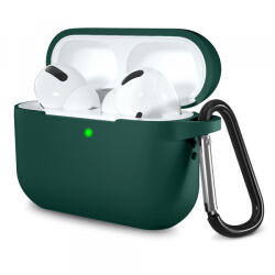 Techsuit Husa Techsuit Silicone pentru Apple AirPods Pro Series, Verde Inchis - koubsolutions