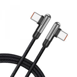 Lito Cablu Date si Incarcare USB-C - USB-C Lito LD13CC, 60W, 1m, Negru