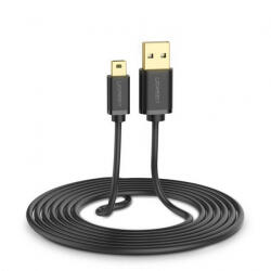 UGREEN Cablu Date si Incarcare USB-A - miniUSB UGREEN US132, 1m, Negru