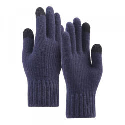Techsuit Manusi De Iarna Tactile Unisex Techsuit ST0012, Marime 22cm, Bleumarin