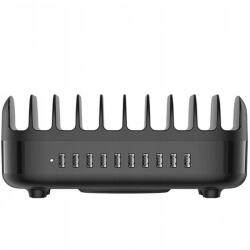 ORICO Incarcator Statie Orico DUK-10P-V1, 120W, 2.4A, 10 x USB-A, Negru - koubsolutions