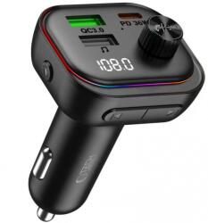 Tech-Protect Modulator FM Bluetooth Tech-Protect CC07, 2 x USB-A - 1 x USB-C - koubsolutions