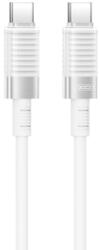 XO Design Cablu Date si Incarcare USB-C - USB-C XO Design NB-Q282B, 60W, 1m, Alb