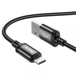 hoco. Cablu Date si Incarcare USB-A - microUSB HOCO X89, 18W, 1m, Negru - koubsolutions