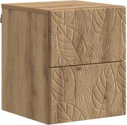 vidaXL Dulap de noapte suspendat Stejar Artizanal 34, 5 x 33 x 40 cm GartenMobel Dekor (898823)