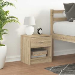 vidaXL Noptiera cu sertar, stejar Sonoma, 39x28x41 cm GartenMobel Dekor (858753)