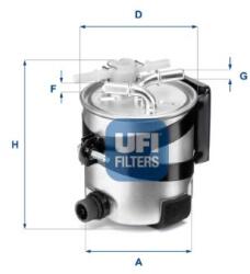 UFI filtru combustibil UFI 55.418. 00 (55.418.00)