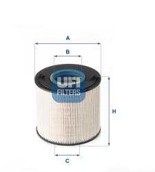 UFI filtru combustibil UFI 26.085. 00 (26.085.00)