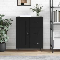 vidaXL Servanta, negru, 69, 5x34x90 cm, lemn compozit GartenMobel Dekor (830253) Comoda