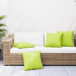 vidaXL Perne canapea 4 buc. verde aprins 60x60 cm, material textil GartenMobel Dekor (377795)