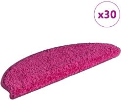 vidaXL Covorase pentru scari, 30 buc. , 65x21x4 cm, roz, semirotunde, mari GartenMobel Dekor (3365822) Covor