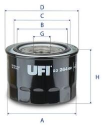 UFI Filtru ulei UFI 23.264. 00 (23.264.00)
