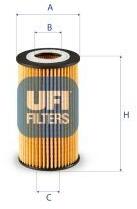 UFI Filtru ulei UFI 25.249. 00 (25.249.00)