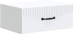 vidaXL Dulap de noapte suspendat Alb 49 x 34, 5 x 20 cm Lemn prelucrat GartenMobel Dekor (898955)